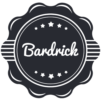Bardrick badge logo