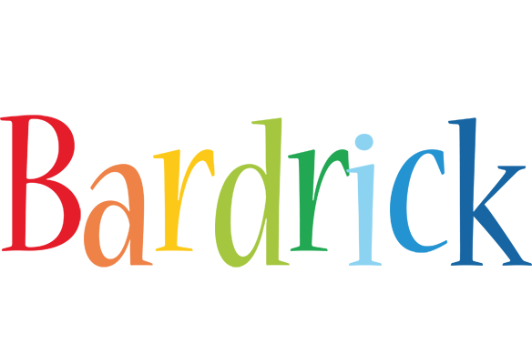 Bardrick birthday logo
