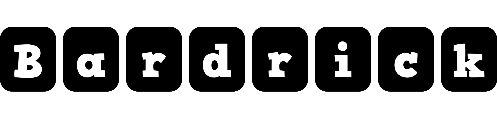 Bardrick box logo