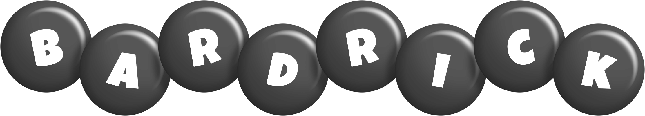 Bardrick candy-black logo