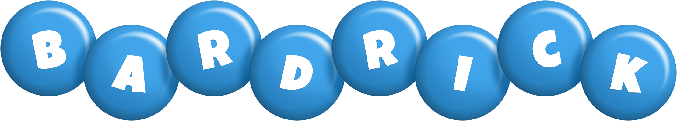 Bardrick candy-blue logo