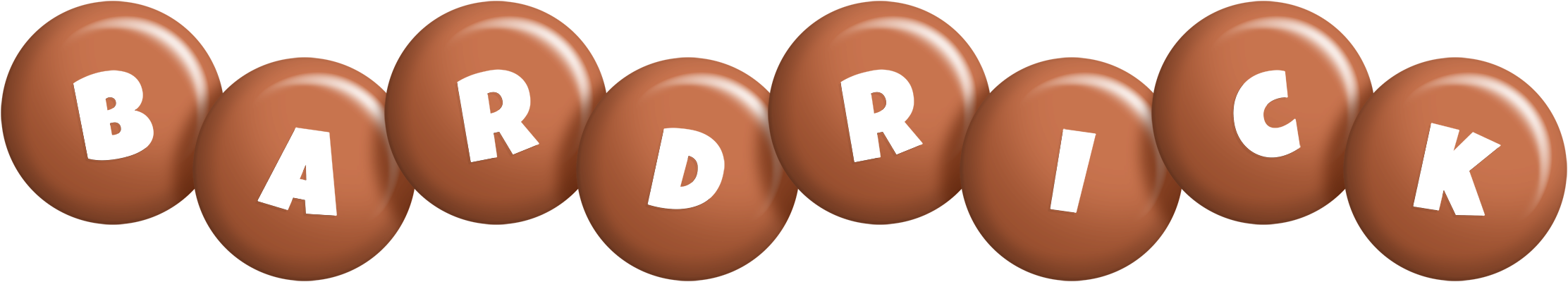 Bardrick candy-brown logo