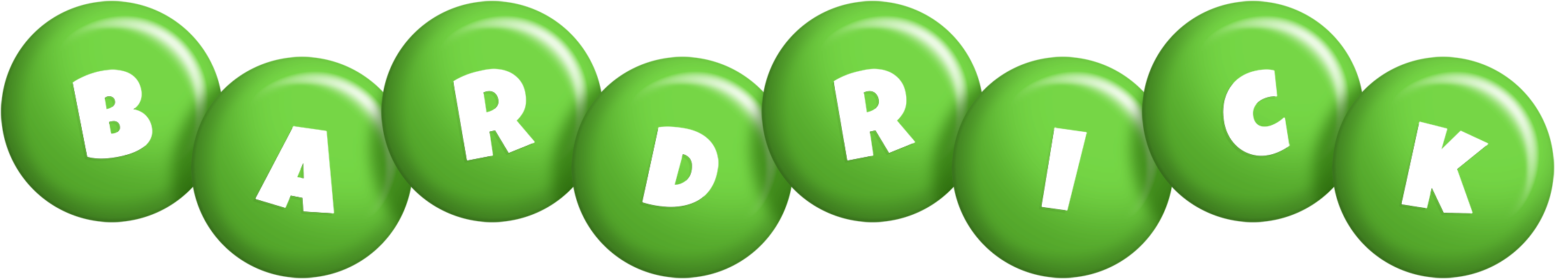 Bardrick candy-green logo