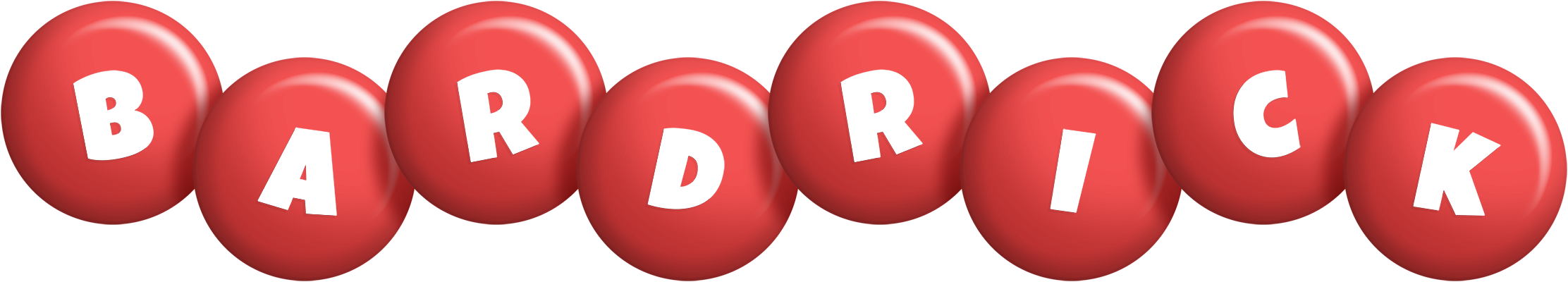 Bardrick candy-red logo