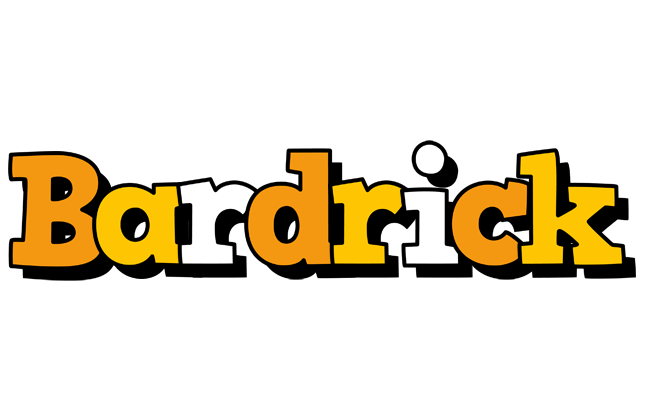 Bardrick cartoon logo