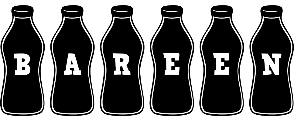Bareen bottle logo