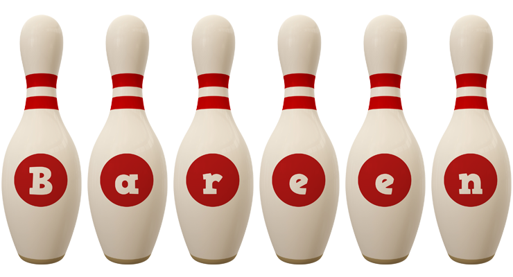 Bareen bowling-pin logo