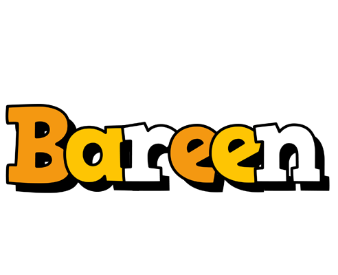 Bareen cartoon logo