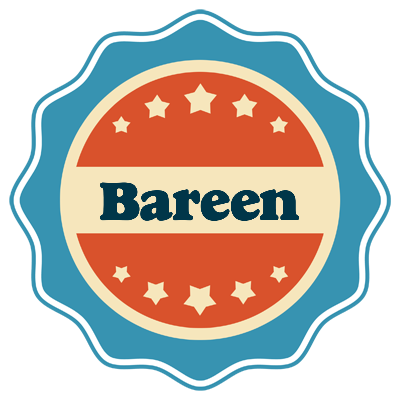 Bareen labels logo
