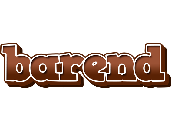Barend brownie logo