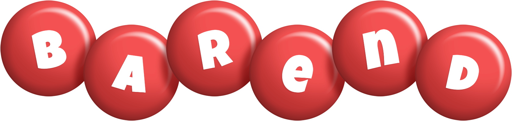 Barend candy-red logo