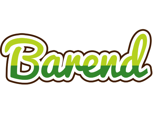 Barend golfing logo