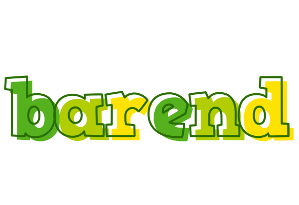 Barend juice logo