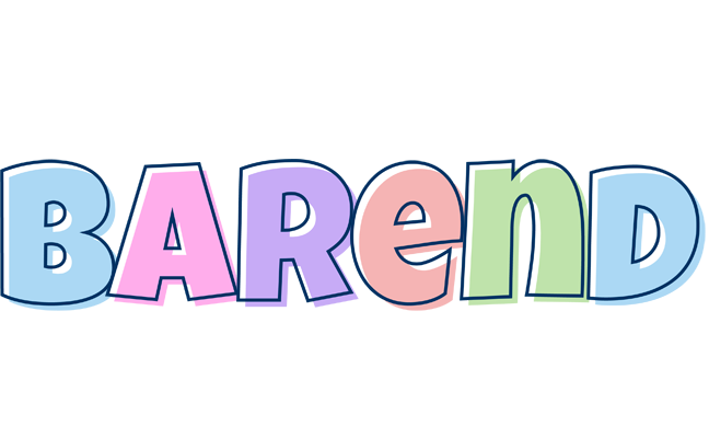Barend pastel logo