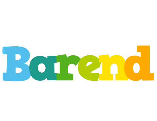 Barend rainbows logo