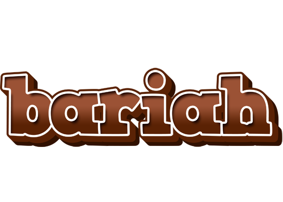 Bariah brownie logo