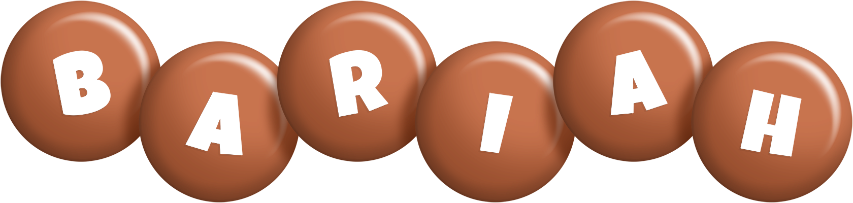 Bariah candy-brown logo