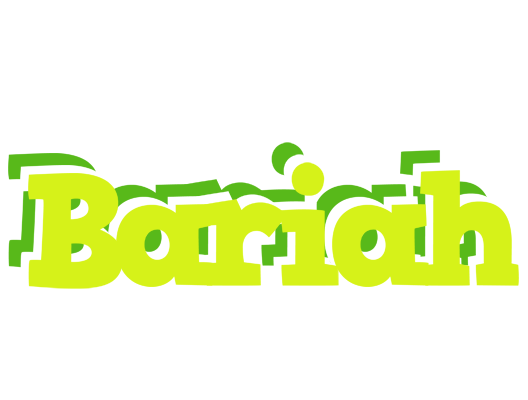 Bariah citrus logo
