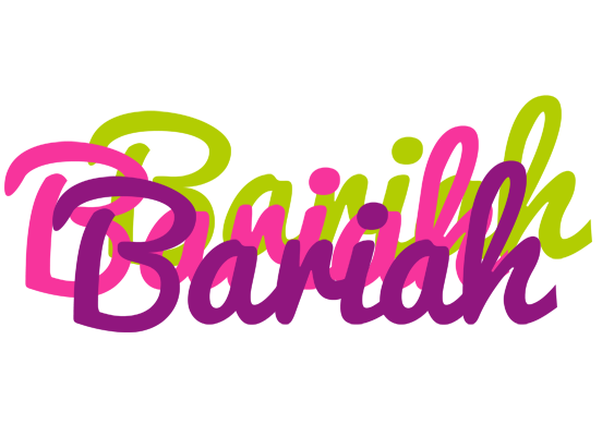 Bariah flowers logo