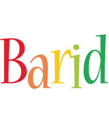 Barid birthday logo