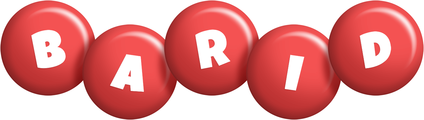 Barid candy-red logo
