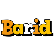 Barid cartoon logo