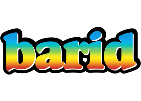 Barid color logo