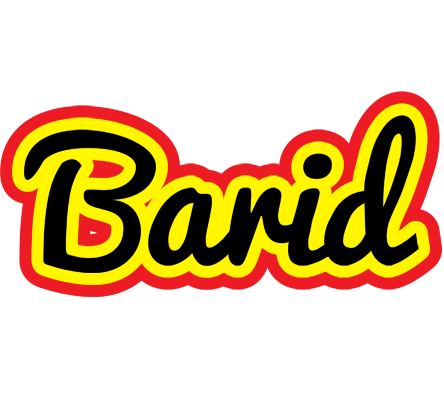 Barid flaming logo