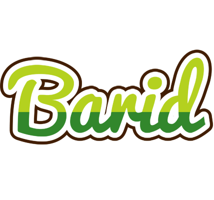 Barid golfing logo