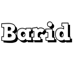 Barid snowing logo