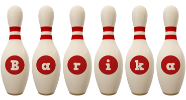 Barika bowling-pin logo