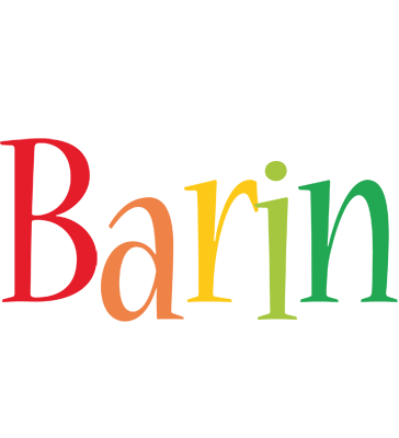 Barin birthday logo