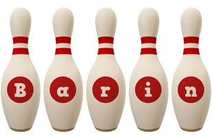 Barin bowling-pin logo