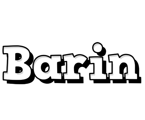 Barin snowing logo