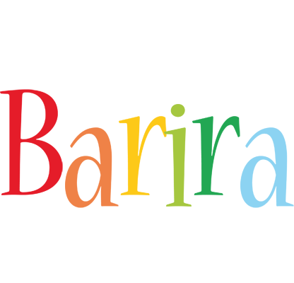 Barira birthday logo