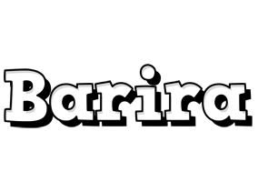 Barira snowing logo