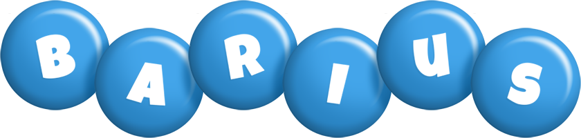 Barius candy-blue logo