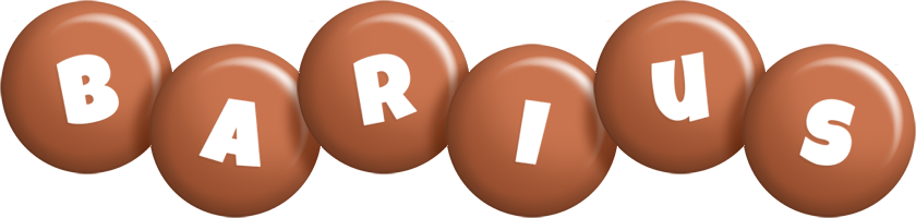 Barius candy-brown logo