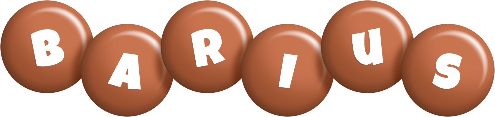 Barius candy-brown logo