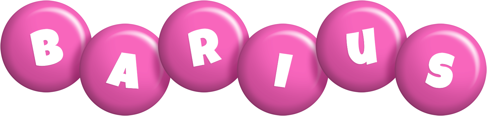 Barius candy-pink logo