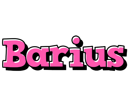 Barius girlish logo
