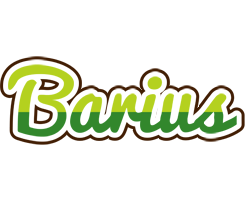 Barius golfing logo
