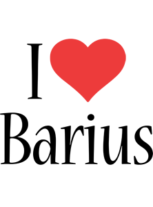 Barius i-love logo