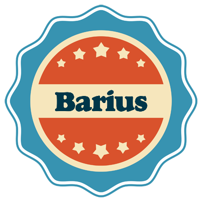 Barius labels logo