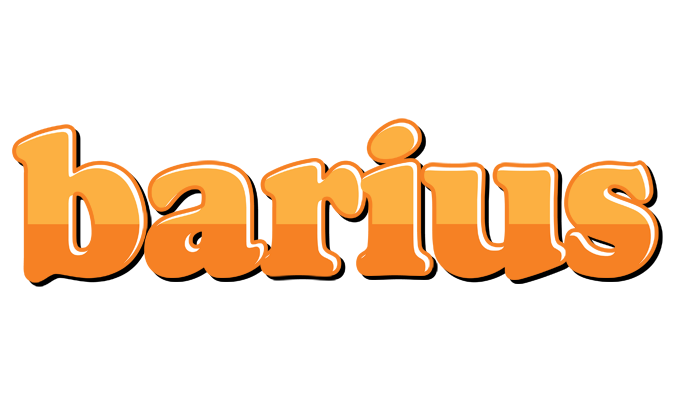 Barius orange logo