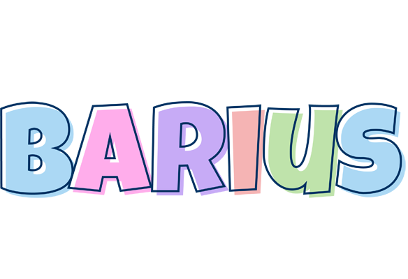 Barius pastel logo