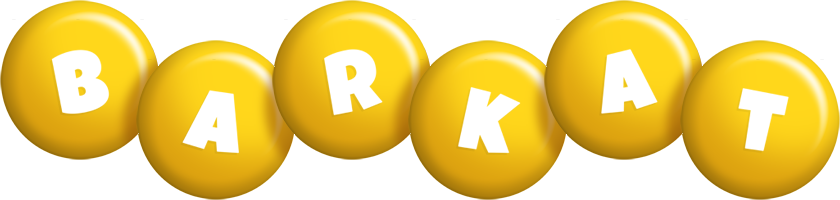 Barkat candy-yellow logo