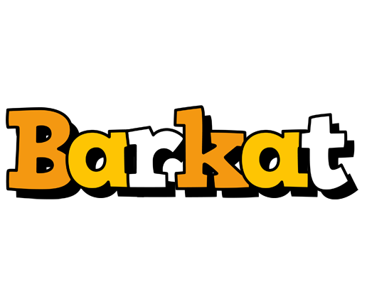 Barkat cartoon logo
