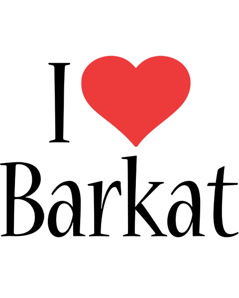 Barkat i-love logo