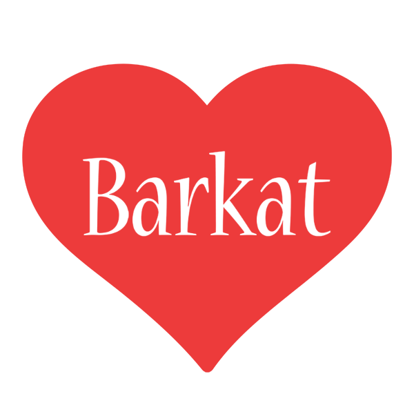 Barkat love logo